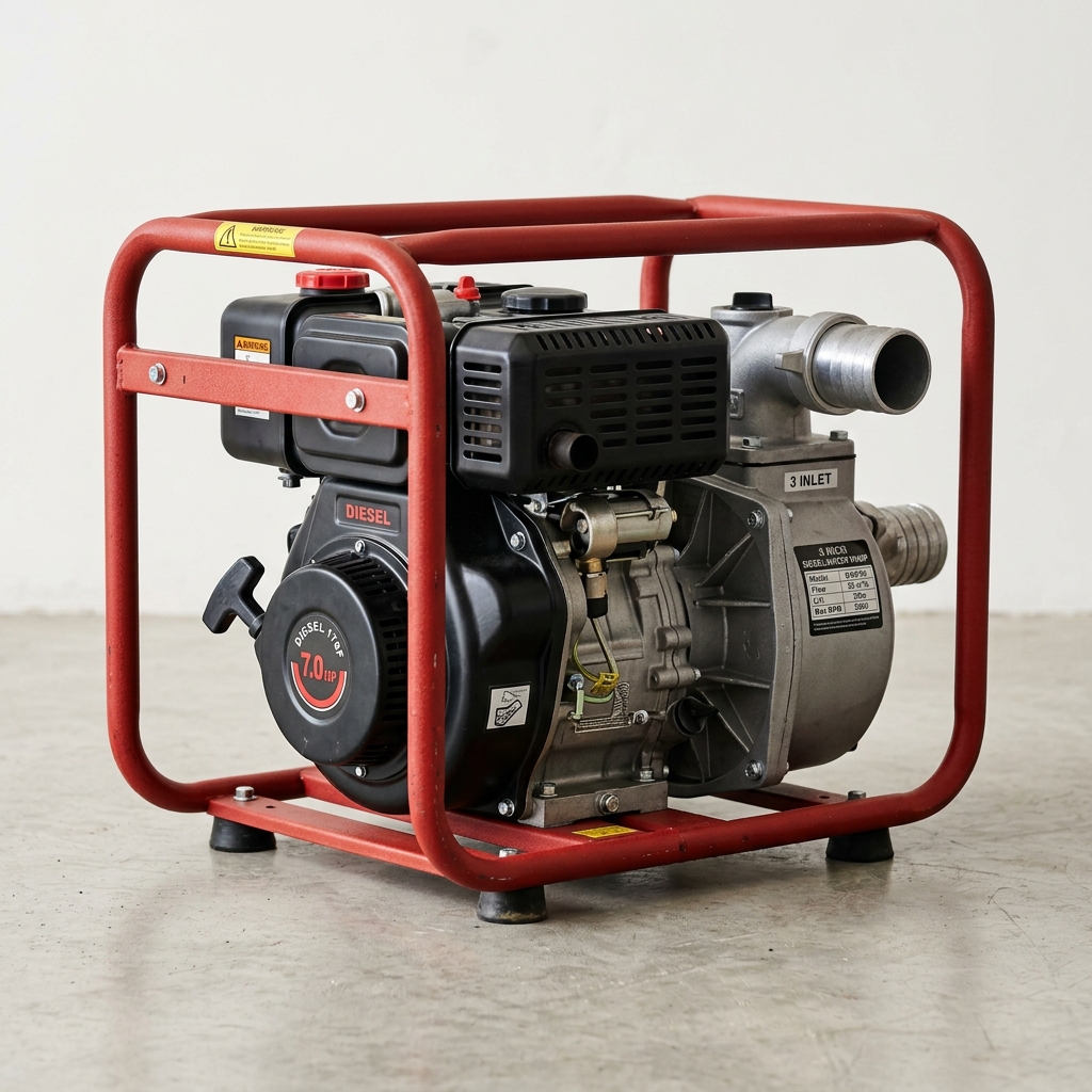 Pompa Air Irigasi Diesel 3 Inci